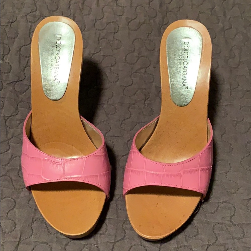 Dolce & Gabbana Vitello St. Cocco Ciclamino Pink